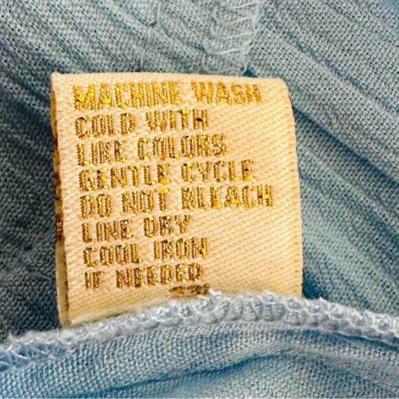 Rebellion Again Dress Sky Blue Lace Spaghetti Straps Summer Mini Size XS NEW - Picture 11 of 12